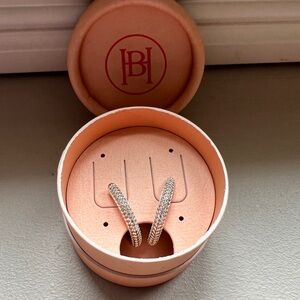 NEW Hillberg & Berk Catherine Pave Earrings